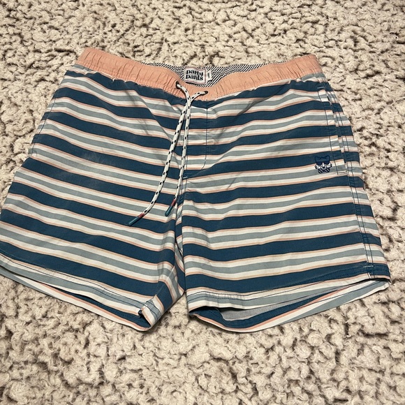 Part Pants Vintage swim shorts 5in inseam size large - Picture 1 of 4